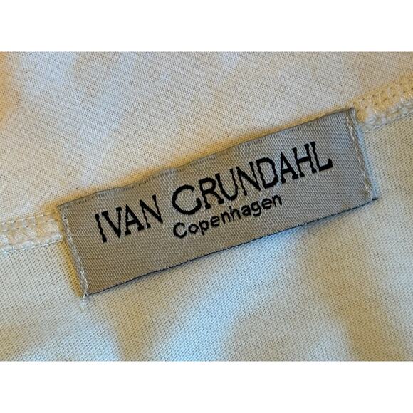 Ivan Grundahl Copenhagen Oversized Kimono Cardigan Jacket Cream Avant Garde OS - Picture 4 of 8